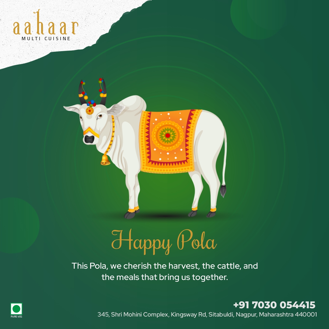 AahaarRestro's tweet photo. 🌿 A festival of gratitude, togetherness, and good food.
Aahaar wishes you a joyful Pola! 🐂💚

#aahaarmulticuisine #HappyPola #FestivalOfGratitude #GoodFoodGoodMood #NagpurEats #PureVegRestaurant https://t.co/HEUNstcjNJ