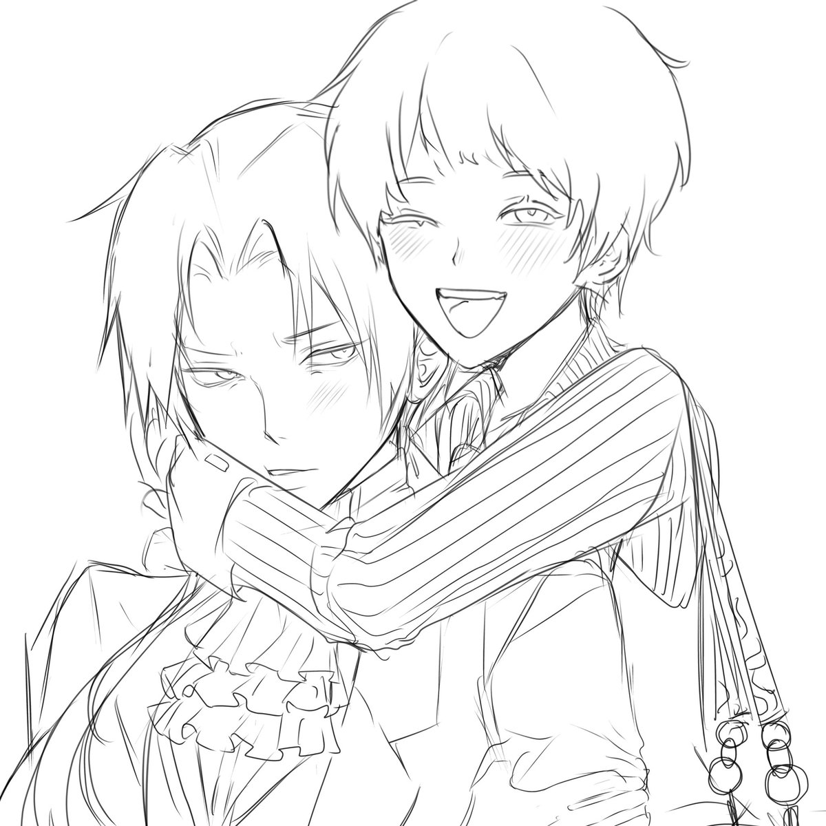 bitteridol's tweet photo. Hi me I yume Edgeworth miles 

art credits - 1 starryalula 2, 3 zolgou https://t.co/6tRGgP52Rf