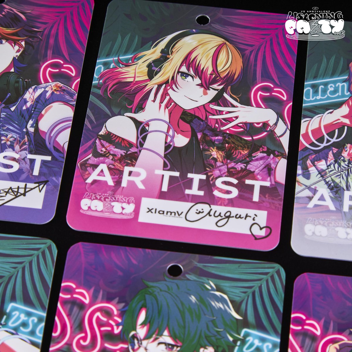 VS AMBIVALENZ LISTENING PARTY Vol.2 東京 販売グッズ実写公開