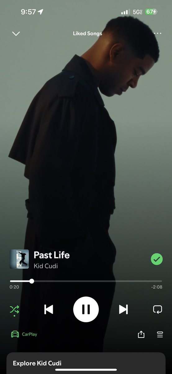 Ohhhh my godddd man “Past Life” is my shit. This song is perfection 🤯🤯 🌙   <a href="/KiDCuDi/">The Chosen One</a>