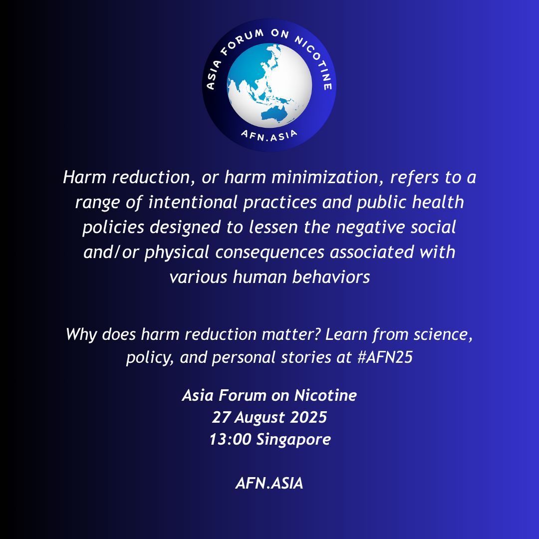 caphraorg's tweet photo. π£οΈ Why does harm reduction matter? Learn from science, policy, and personal stories at #AFN25. #AsiaPacific #THR #AFN25 Details at https://t.co/QCT6PKZ2X5 https://t.co/OSk7VODWKS
