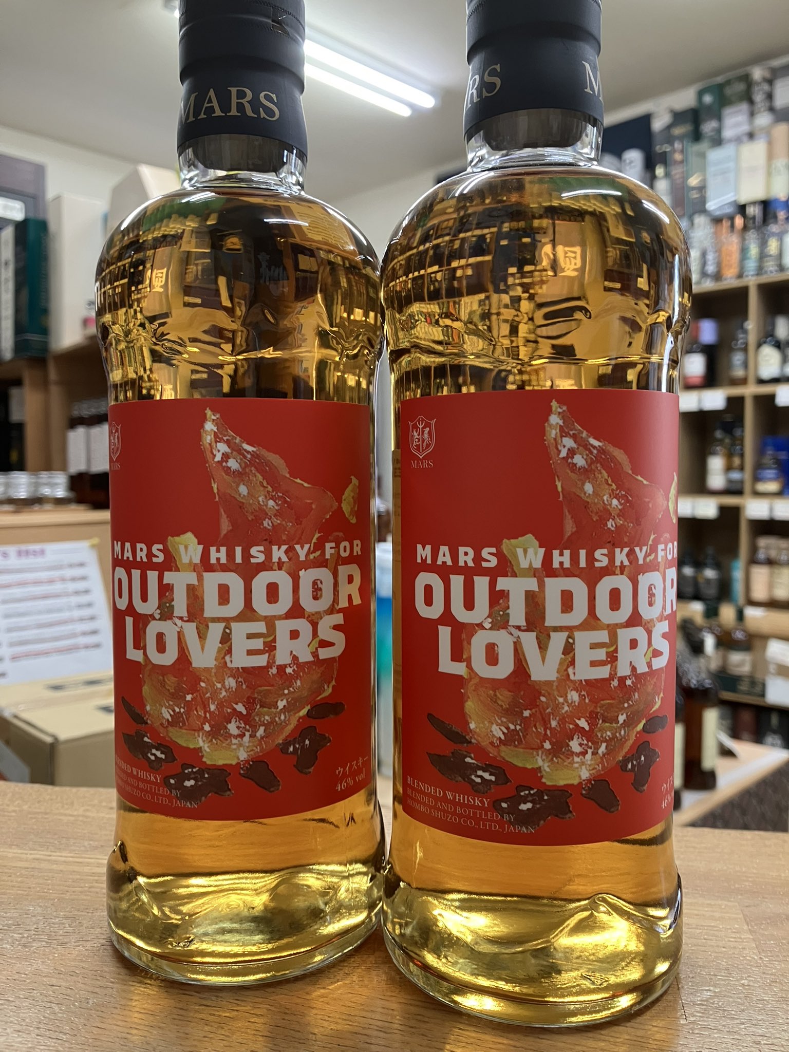 MARS WHISKY FOR OUTDOOR LOVERS 700ml 2本 MARS WHISKY FOR OUTDOOR LOVERS | ブレンデッドウイスキー | 本