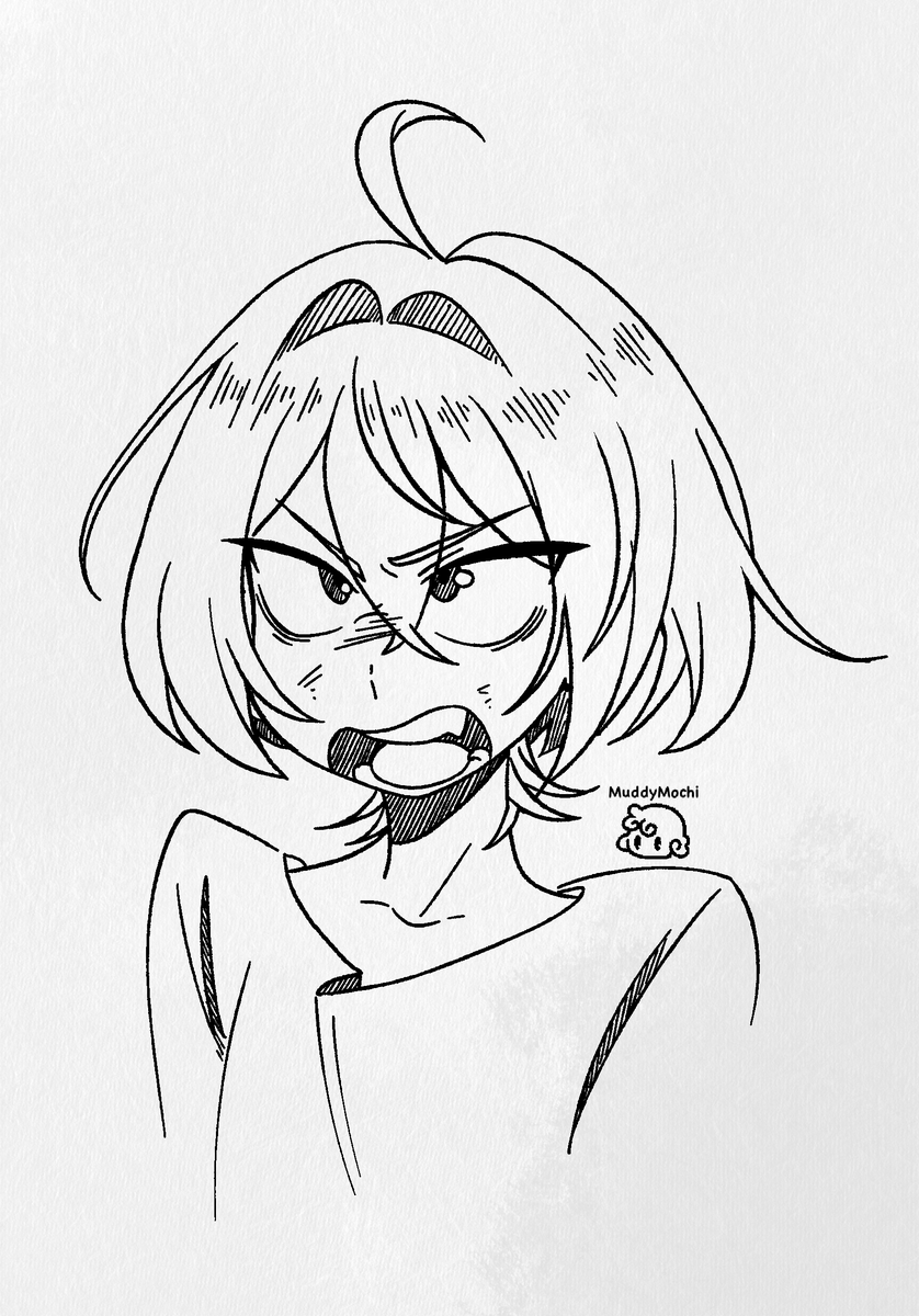 Sketch of my #OC the protagonist of my future webtoon
I'm practicing expressiveness. 🤎
#digitalart #animetyle #manga #anime #comic #drawing