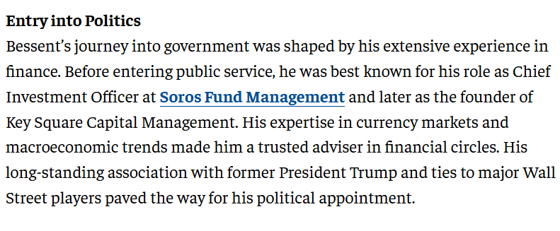 grvsingh6's tweet photo. @Chellaney - Seems all this hate roots from @SecScottBessent 
past stint as CIO of @georgesoros   #SorosFundedByAmerica 
where not only he spent good time, in 2015, raised 2 B$ from #Soros to start his own hedge fund.
Can relate to his barbs
@ShivAroor 

https://t.co/hXl3zpxLrD https://t.co/CR13UJWsVf