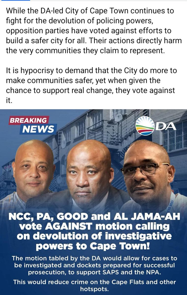 Residents of the Western Cape must have a clear understanding of which political party has their best interests at heart, who the bad faith players are, and the consequences of their votes. The political wolves are baying at the door.