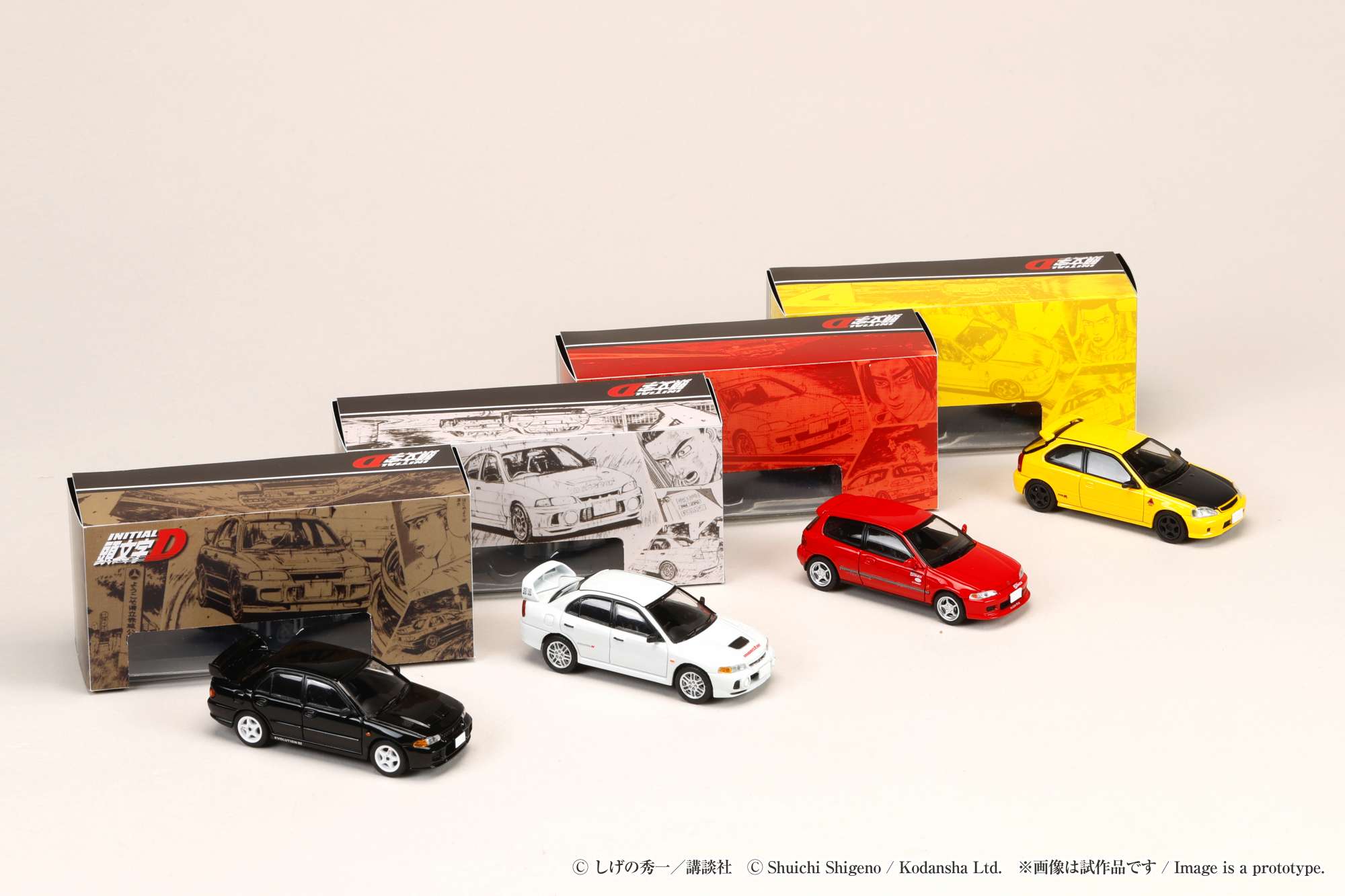 頭文字D 30th限定記念ミニカー 会場配布リストバンド付 - メルカリ 頭