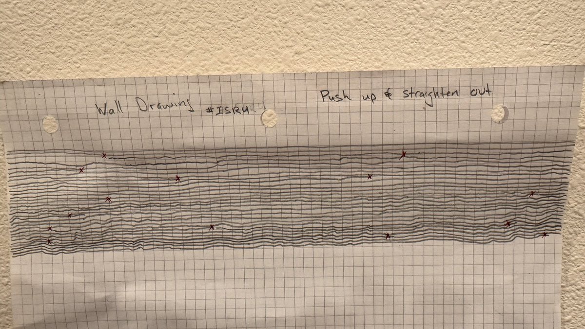 Slem024's tweet image. #walldrawing #isru