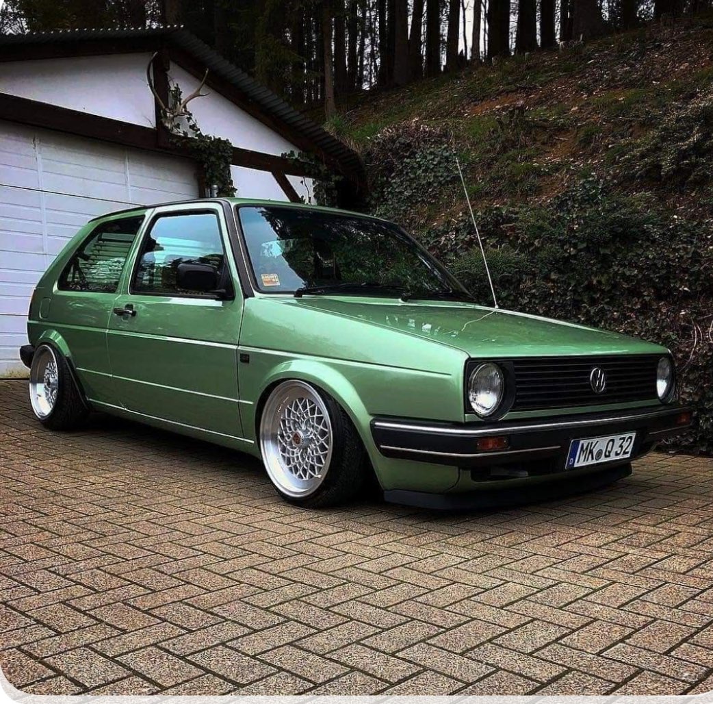 #vw #volkswagen #golf #Green