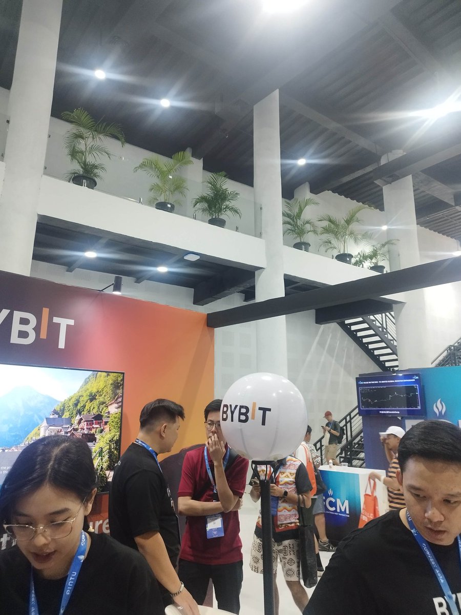0xriqi's tweet image. @BybitIndonesia on @CoinfestAsia 
#bybitindonesia