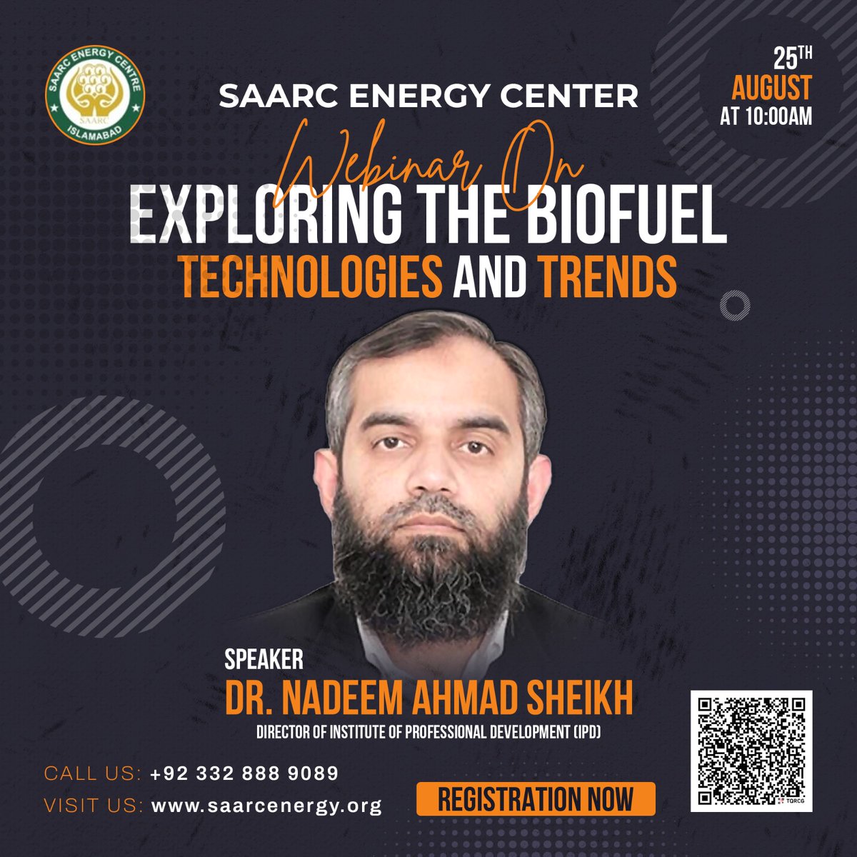 Webinar Alert!

📌 Exploring Biofuel Technologies &amp; Trends
📅 25 Aug 2025 | 🕙 1000 – 1130 PKT
🔗 Join: events.teams.microsoft.com/event/98cd93b7…