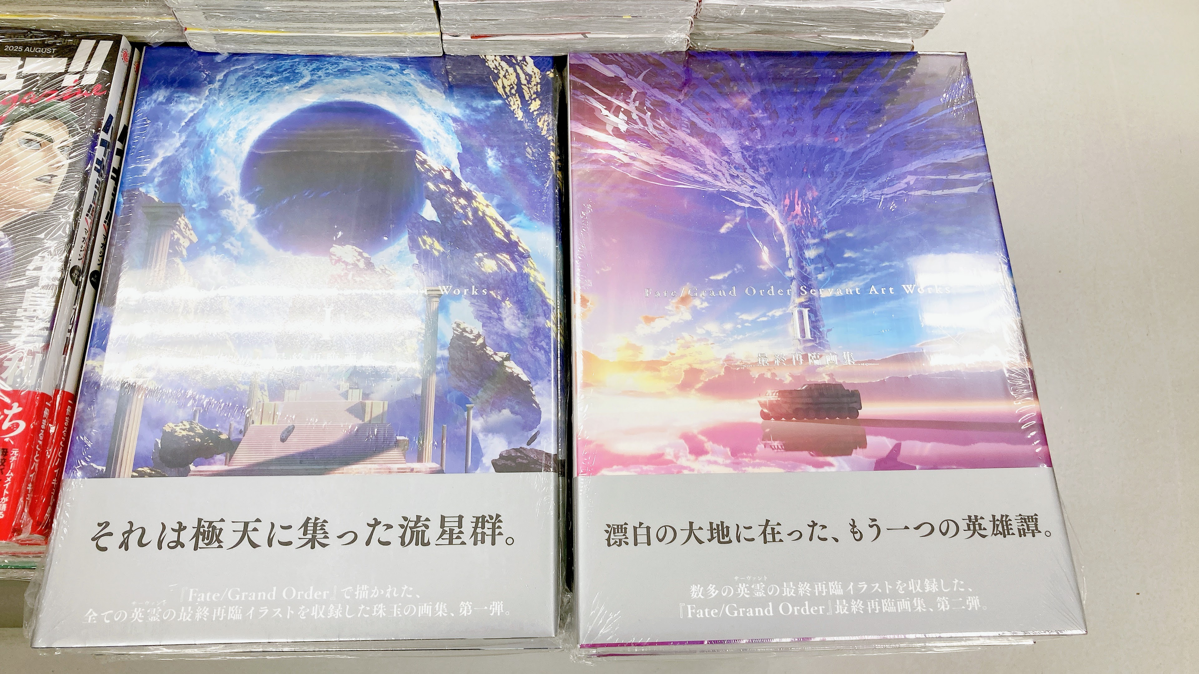 Fate Grand Order FGO Art Works I Ⅱ最終再臨画集 最終再臨展