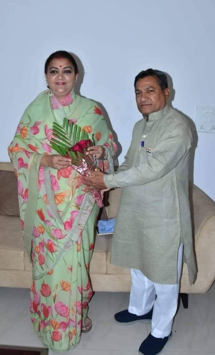 jameel_chauhan's tweet image. आल इंडिया कांग्रेस  ने राजस्थान सरकार  के पूर्व मंत्री ममता भूपेश जी को राजस्थान कांग्रेस SC (अनुसूचित जाति) विभाग का चेयरपर्सन नियुक्त होने पर हार्दिक बधाई एवं शुभकामनाएं।
जय हिन्द जय भारत 
Mamta Bhupesh #mamtabhupesh