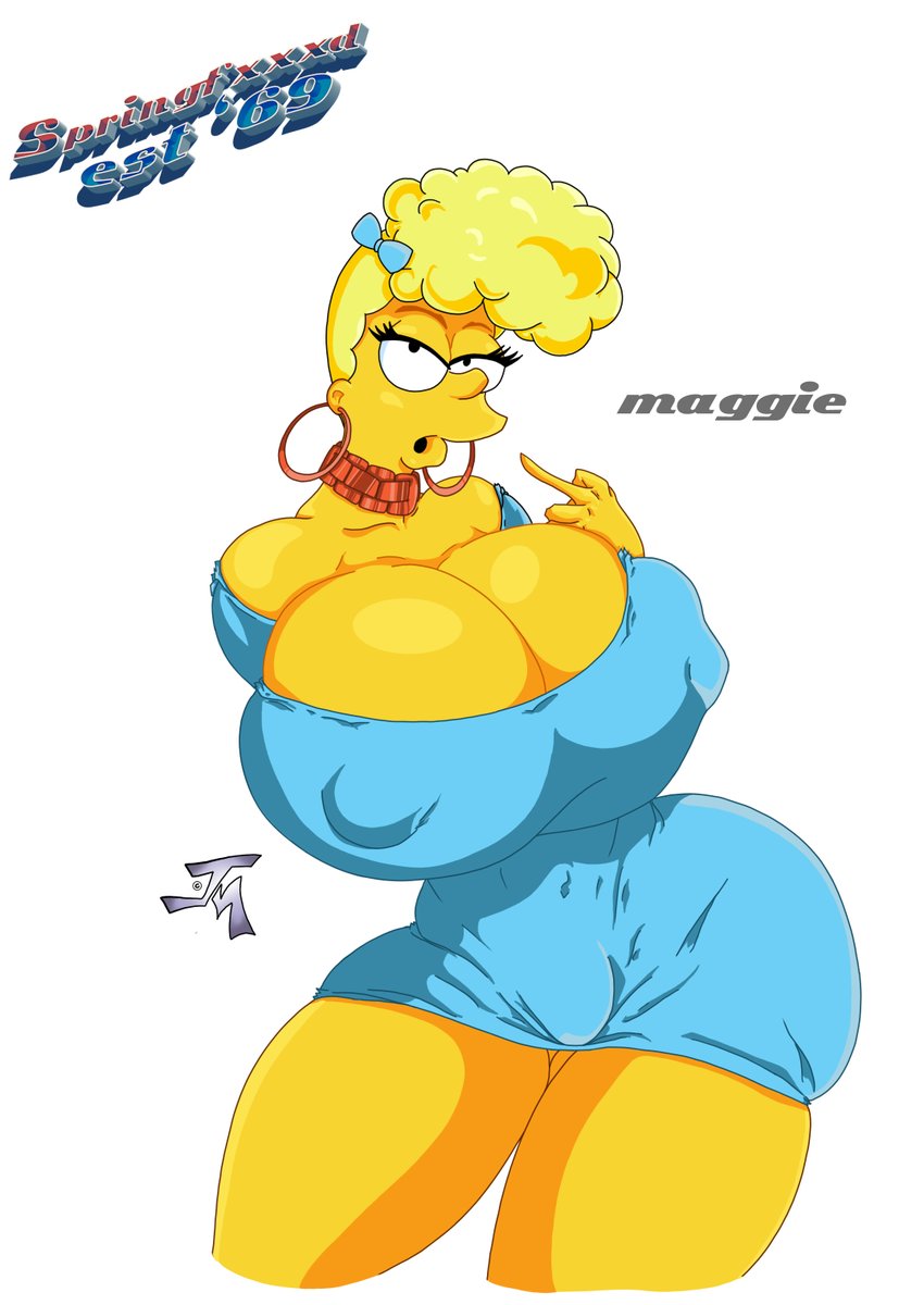 "Party Princess" #FanArt #SimpsonsNSFW #SimpsonsMaggie #NSFWArt