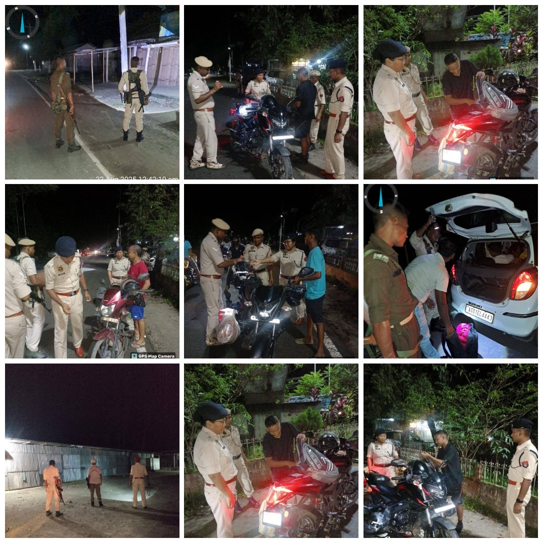 bongaigaonpolic's tweet image. On Naka Checking Duty
under the supervision of Addl. SP (Crime), along with Dy. SP (P) and dedicated teams.
Ensuring vigilance and maintaining law &amp;amp; order in the area.
#DutyFirst #OnDuty #LawAndOrder #StayAlert
@CMOfficeAssam @DGPAssamPolice @HardiSpeaks @assampolice