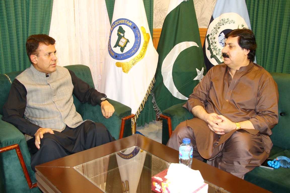 UoBdpr's tweet photo. ڈی پی آر  جامعہ بلوچستان 21 اگست 2025

  سینیٹ پاکستان کے رکن سینیٹر منظور احمد کاکڑ نے جامعہ بلوچستان کا دورہ کیا اور وائس چانسلر پروفیسر ڈاکٹر ظہور احمد بازئی سے  ملاقات ۔ https://t.co/d7DjwVHLZ2