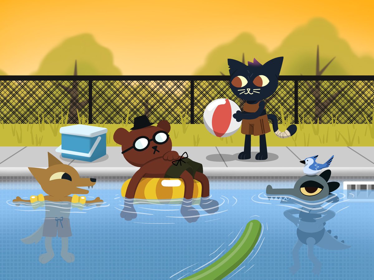 _Scruff_Bucket's tweet image. Enjoying the last weeks of summer!

#NITW #ProcreateArt