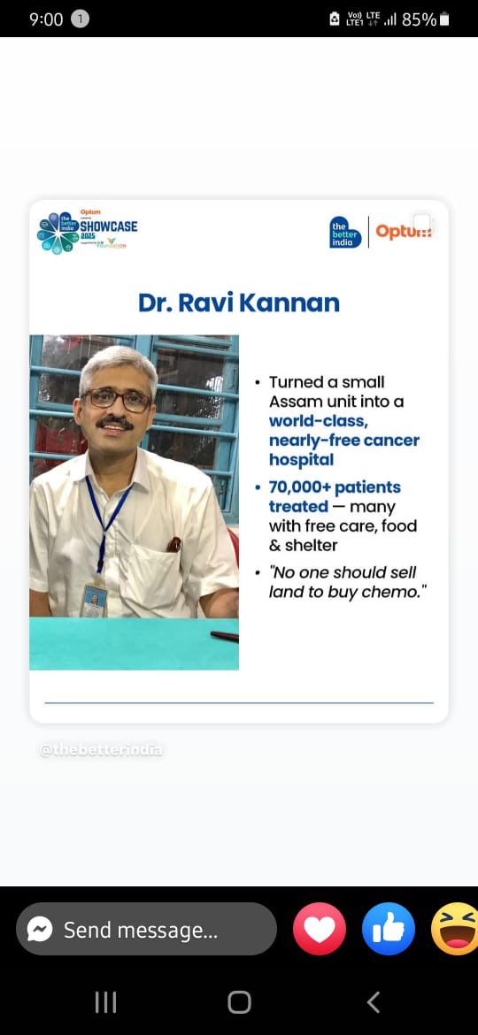 Nikita Mehra (@drnikitamehra) on Twitter photo Proud member of <a href="/CCHRCCancerCare/">Cachar Cancer Hospital & Research Centre</a>
<a href="/DrRRaviKannan/">Dr.Ravi Kannan</a> , 🙏🏽
#FriendsofCachar🌿 Proud member of <a href="/CCHRCCancerCare/">Cachar Cancer Hospital & Research Centre</a>
<a href="/DrRRaviKannan/">Dr.Ravi Kannan</a> , 🙏🏽
#FriendsofCachar🌿