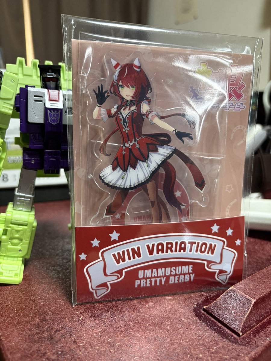 ウインバリアシオンのアクスタ、ゲットだぜ