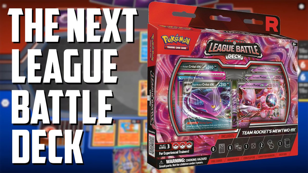 inthirdperson's tweet photo. The next Pokemon TCG League Battle Deck is Mewtwo ex!

VIDEO: https://t.co/PWrpumyuuO https://t.co/LTjBQVys7z