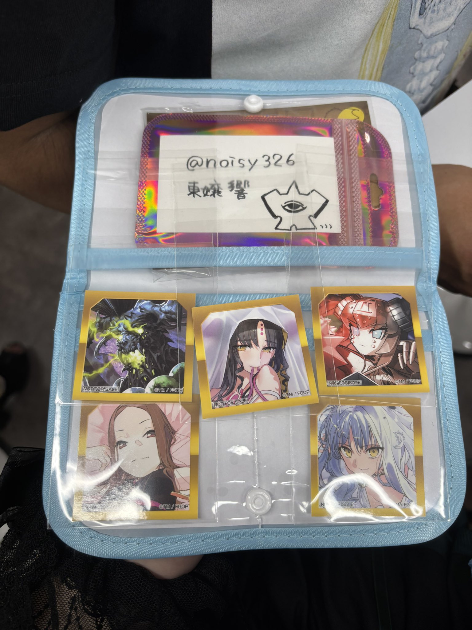 FGO 最終再臨展 入場特典 ステッカー 蘆屋道満 FGO 最終再臨展 入場特典ステッカー 蘆屋道満 選択画面風