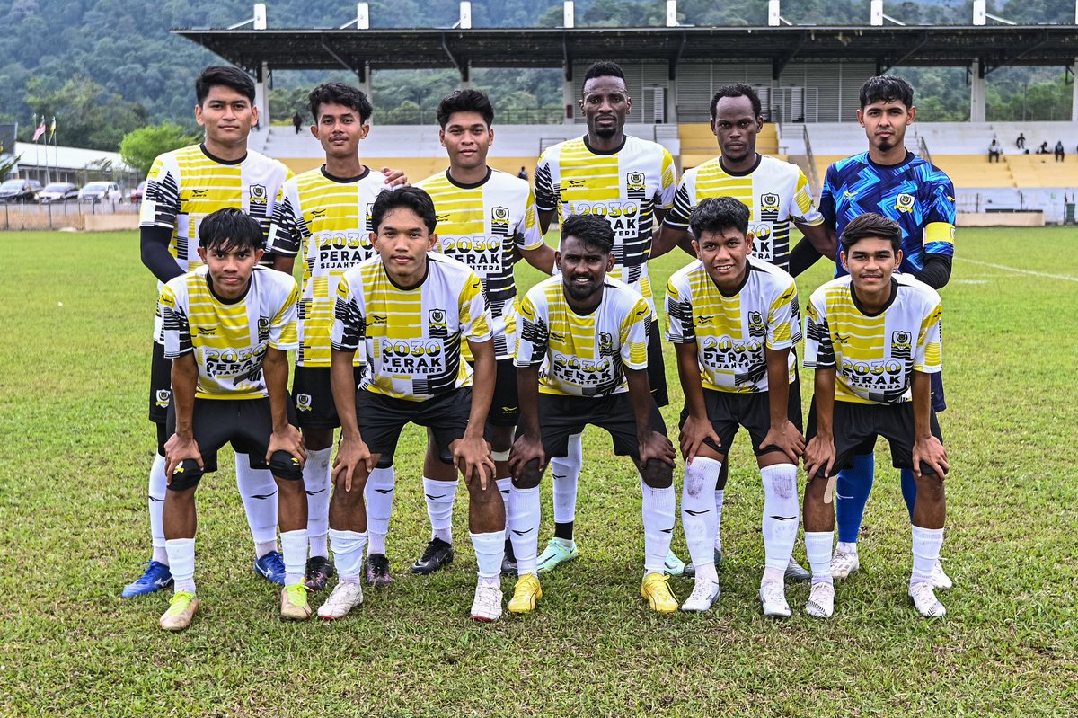 arenaseladang's tweet photo. Baru-baru (Ahad, 17 Ogos 2025) ini pasukan Perak FA SUKMA telah menerima kunjungan @aak.fc.official_ yang dalam program Pra Musim Jelajah Utara mereka. Selamat maju jaya untuk kedua-dua pasukan di A1 dan A2. https://t.co/qzUncRu8FX