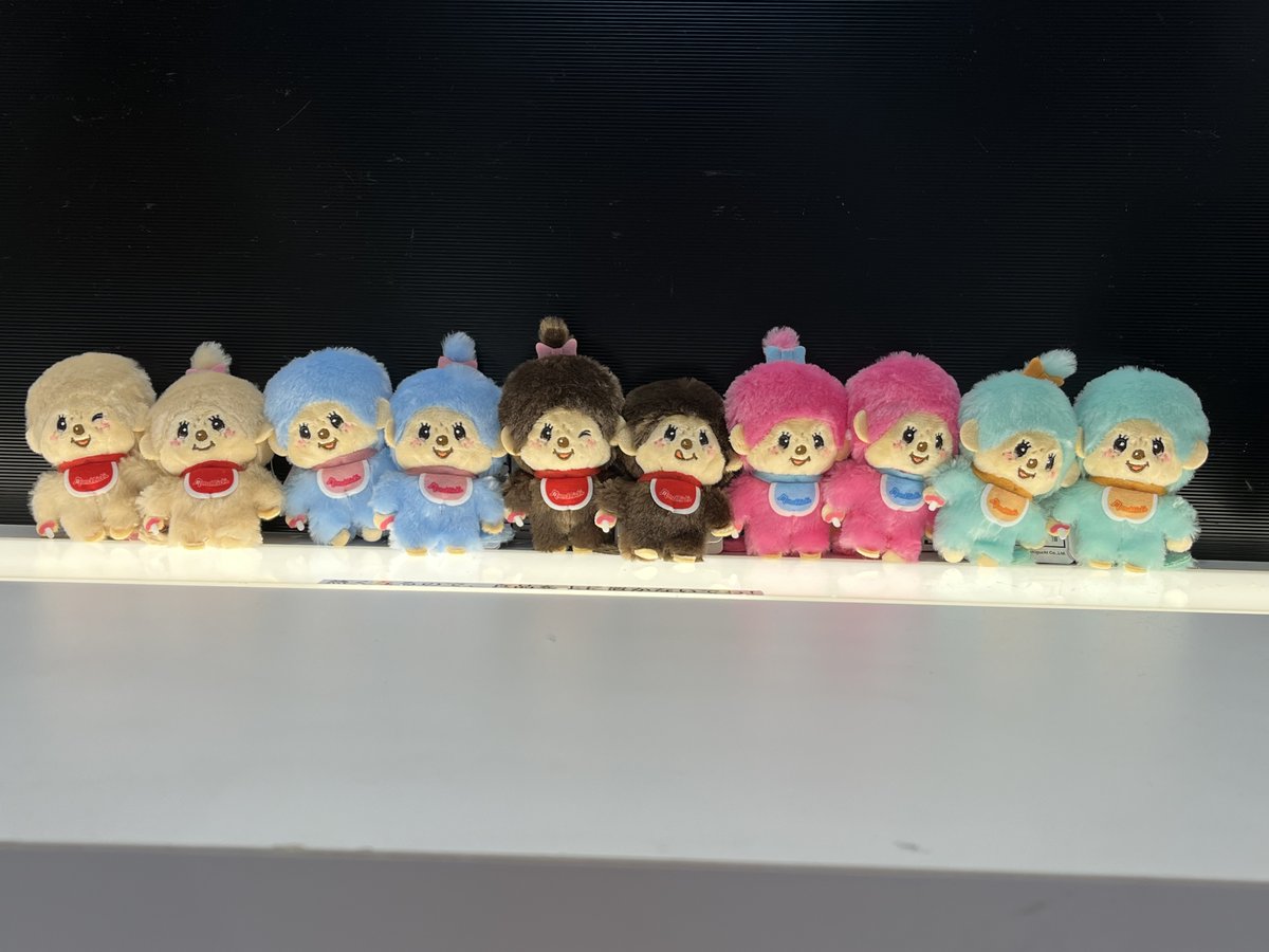 【景品情報】
モンチッチのぬいぐるみとマスコットが登場！！
可愛いモンチッチと一緒にゆるふわライフを楽しみましょう🥳
＃楽市楽座　＃いちばん楽しい100円へ