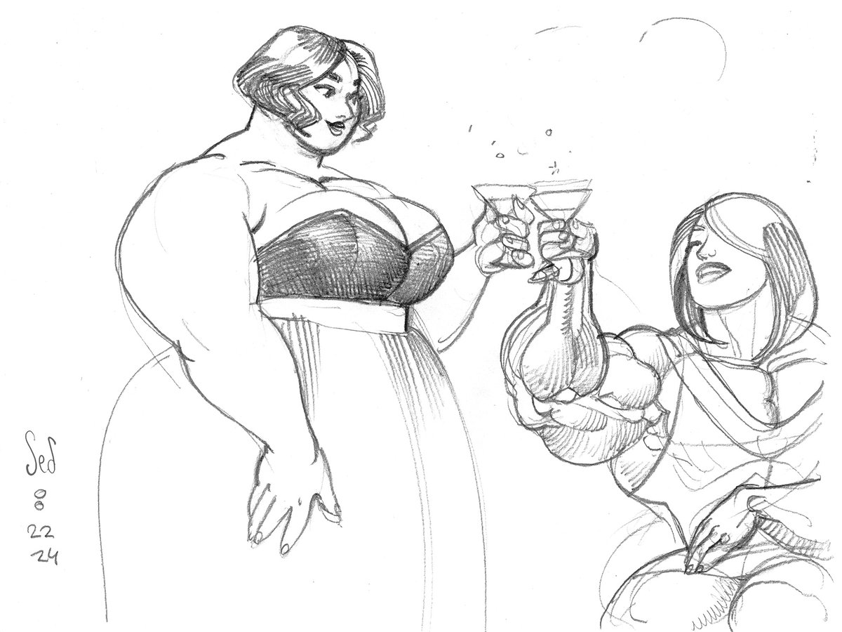 Jed Dougherty (@jebriodo) on Twitter photo Cheers!
Pencil sketch from last year OTD Cheers!
Pencil sketch from last year OTD