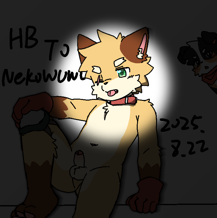 qqqa167117's tweet photo. 第一次在这边发图><喵呜老师生日快乐！@Nekowuwu https://t.co/vdtgrBlz4c