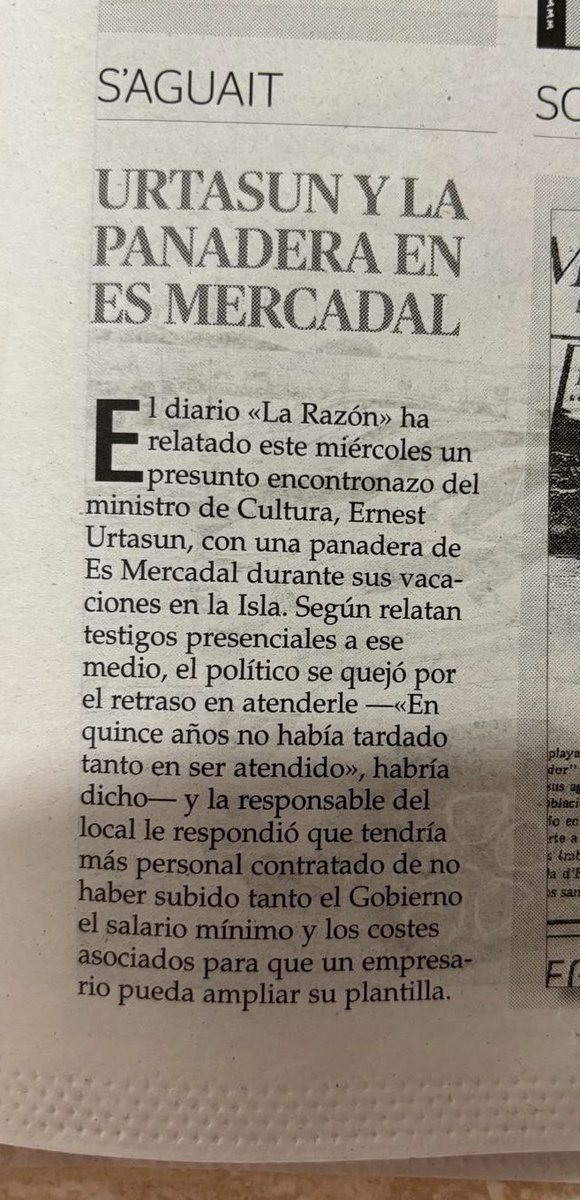 mosmovem's tweet image. Brillante respuesta de una panadera al comunista #Urtasun
#MosMovem