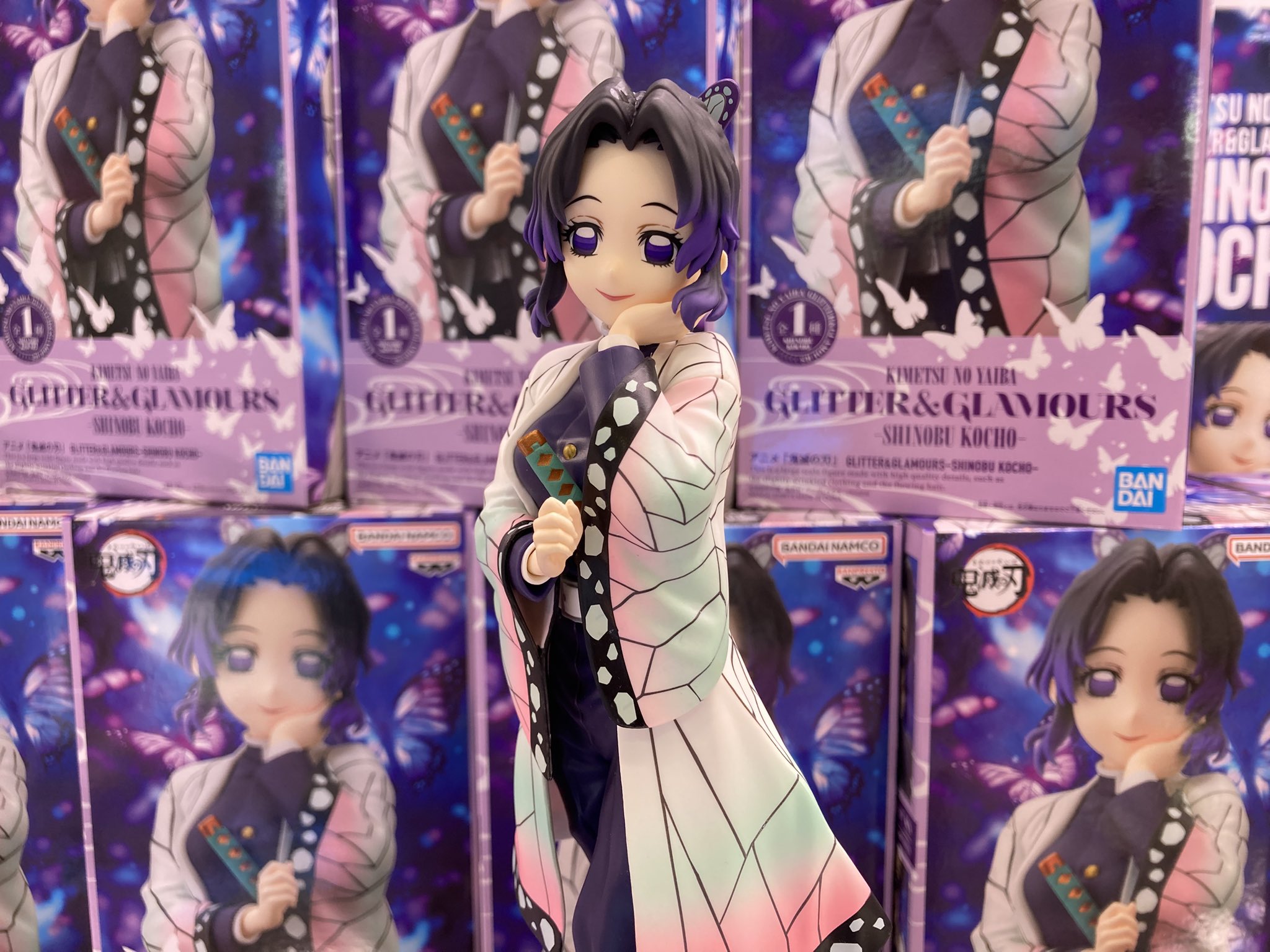 GLITTER&GLAMOURS 胡蝶しのぶ 5個セット アニメ「鬼滅の刃」 GLITTER&GLAMOURS-SHINOBU KOCHO-｜商品情報