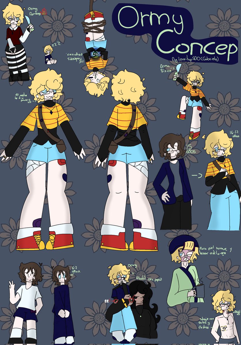 ¿Hacé cuánto no subo algo? No lo sé, creo hace un mes, pero lo importa, hoy traigo un pequeño concepto de <a href="/Ormy_day/">Ormy</a> puede que más adelante haga mejoras o agregué cosas, por ahora estará así :3 (espero pronto volver, me ando entiesando mucho XD) chaus 😋👋.