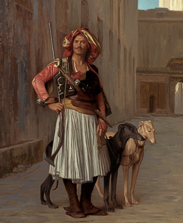 Twogreyhounds's tweet photo. Jean-Léon Gérôme
Arnaut of Cairo - 1871
more here: https://t.co/Lsm3AZdjsJ
the #sighthound #bulletin
#greyhound #sloughi #sighthoundmuseum #greyhoundlove #greyhoundlovers #art #artist #greyhoundsarefamily https://t.co/3V0rB68OUs