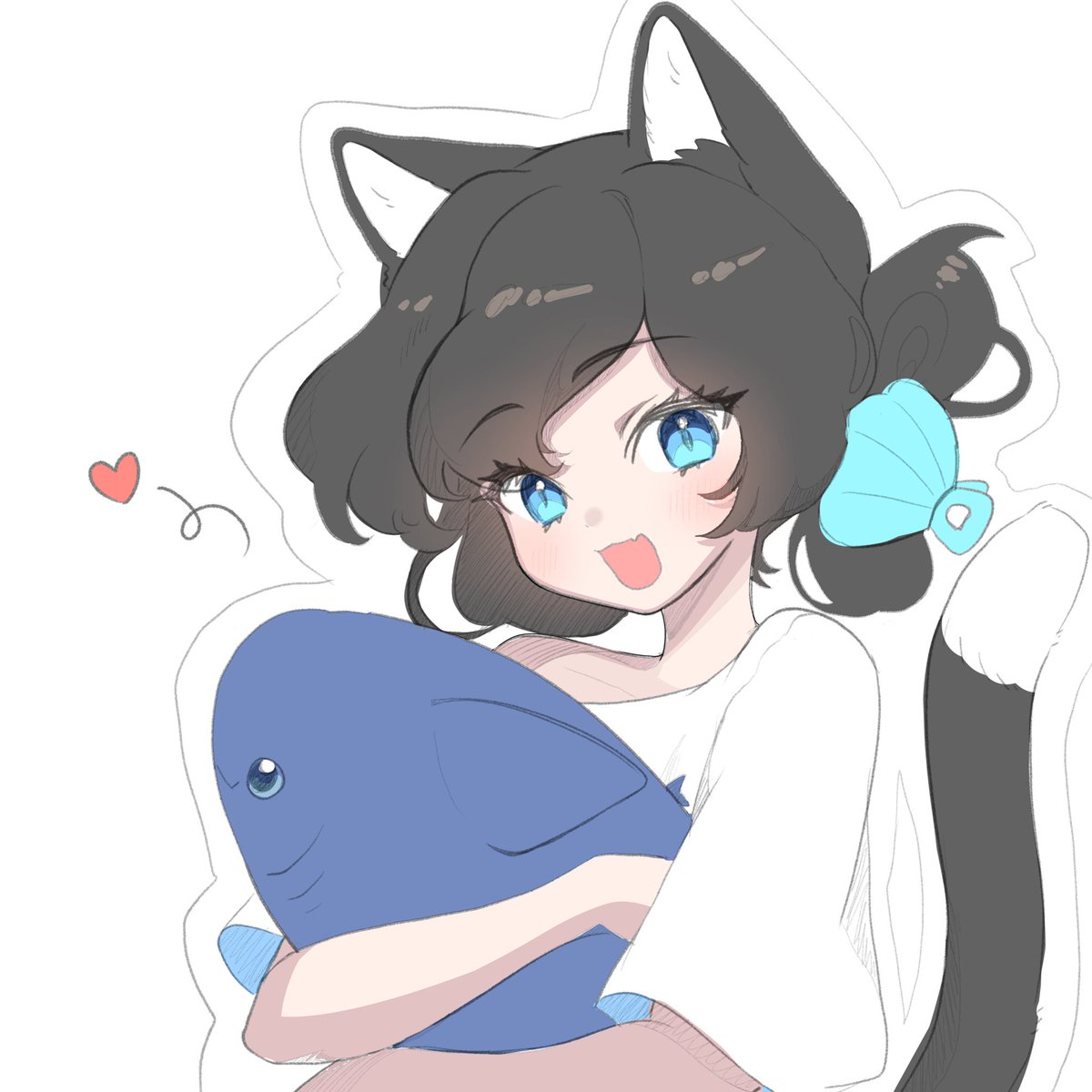 I like doing colored sketches hehe 🦈