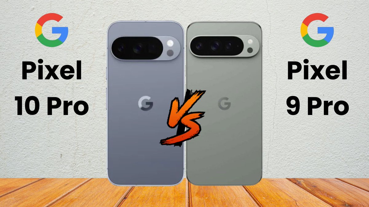 cellfoneclash's tweet photo. Google Pixel 10 Pro Vs Google Pixel 9 Pro
Watch full video here 👉https://t.co/q7RlA3LUvN

#googlepixel10pro #googlepixel9pro #comparison https://t.co/bpLBEpdTlT