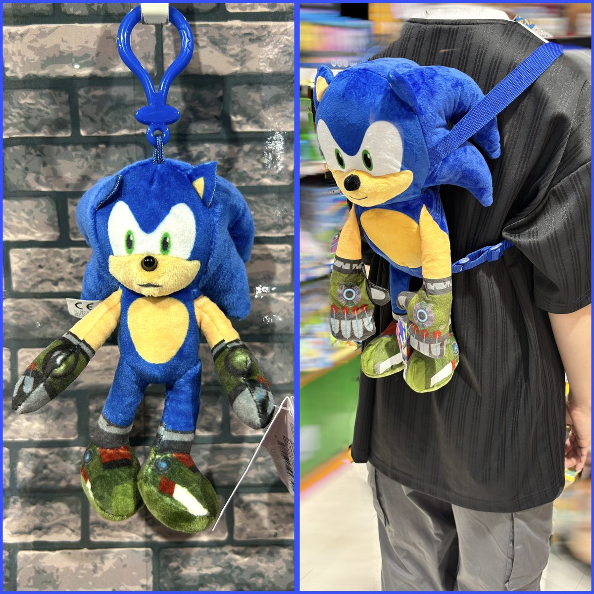 ソニック ぬいぐるみリュック シャドウ・ザ・ヘッジホッグ リュック