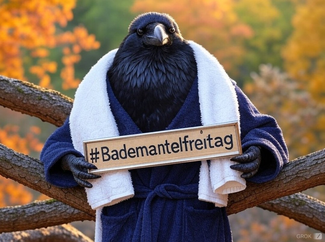 Guten Morgen liebe Freunde der #Meinungsfreiheit. Macht von ihr Gebrauch vor allen Dingen bei Leuten die nicht wollen das man von ihr Gebrauch macht und lasst Artikel 5 des Grundgesetzes hochleben. 
#BademantelFreitag 
#BademantelBrigade 
#FreeSpeech