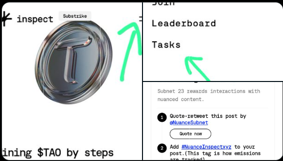 fiena_defie's tweet photo. New $TAO task There is a new task to be carried out before the end of this week and here is how to go about it: 1) Head here : https://t.co/1Tq9fEYT3D 2) Quote &amp; RT the mentioned post from @NuanceSubnet
with #NuanceInspectxyz $TAO is alpha, follow @Numa_OJ
for updates. https://t.co/oMkw00zMRu