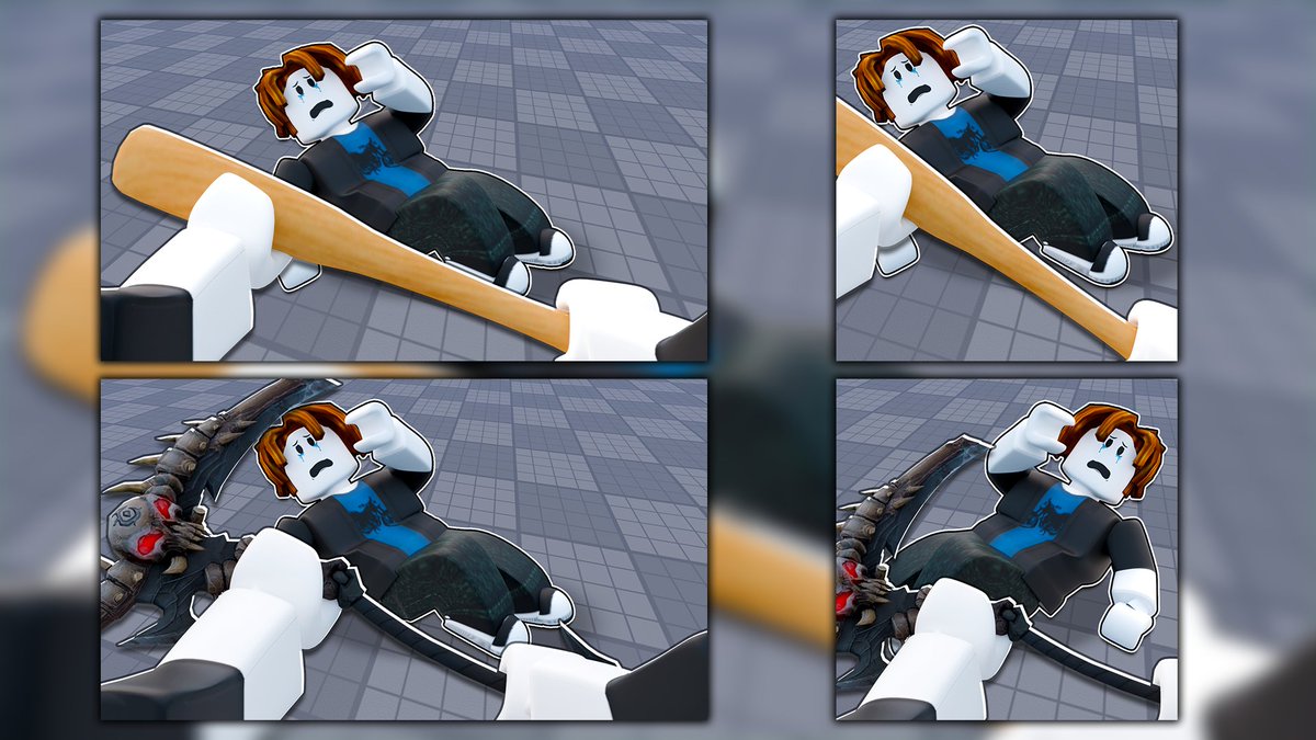 Thumbnail + Icon Rescale + Different Variation for '[💥] Bat Battles!' 😨🤕

📩DM and order today!  
🤠Breakingblox on Discord! 

#ROBLOX #RobloxDevs #RobloxDev #RobloxArt #RobloxGFX
