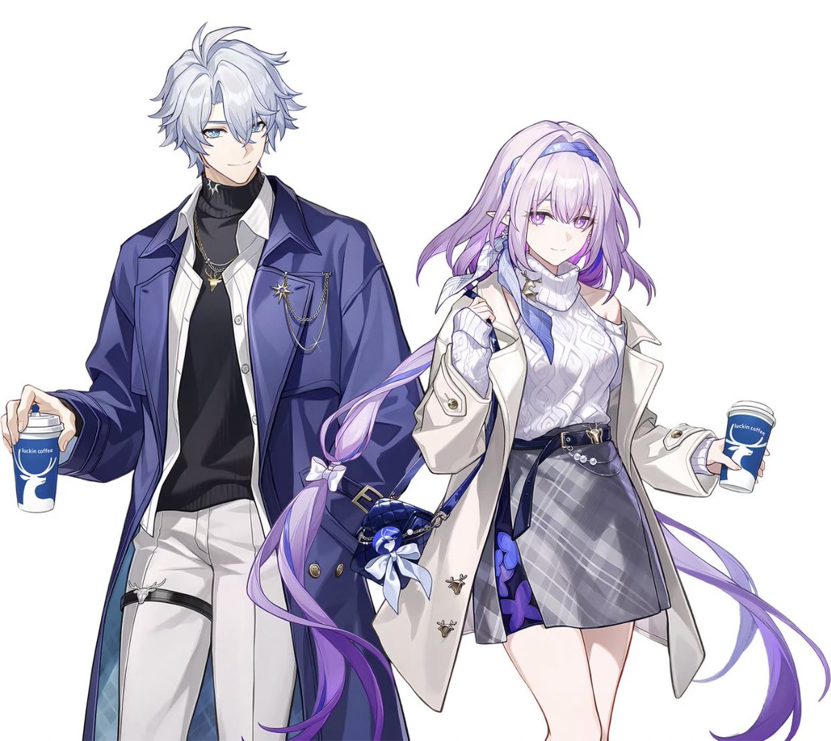 slightly higher quality pictures of phainon and cas with clear backgrounds