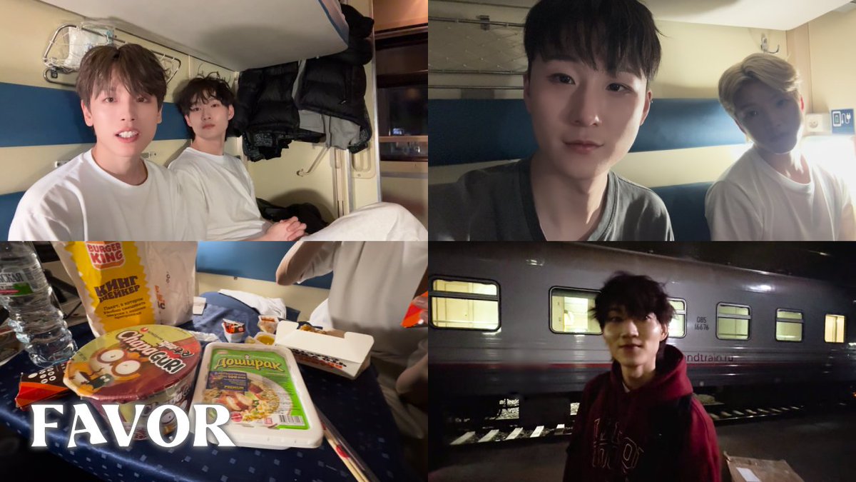 [W24] 러시아에서 열차여행이라니... / W24의 러시아투어🎉

🔗 Youtu.be/O2Aq-tfoCek

#w24 #Howon #Jonggil #Aaron #Yunsoo
#Russia #moscow