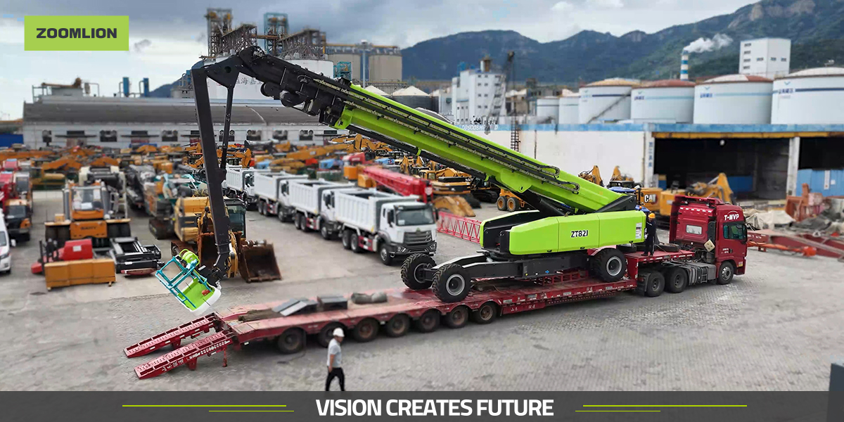 #ZOOMLIONProduct
🚀 Europe’s skyline rises higher! The ZOOMLION ZT82J, the world’s tallest straight boom lift at 82.3m, heads to the UK. Purchased by Hire Safe Solutions, it marks ZOOMLION’s 3rd world record, tackling ultra-high projects with advanced design + 21 safety techs. 🌍