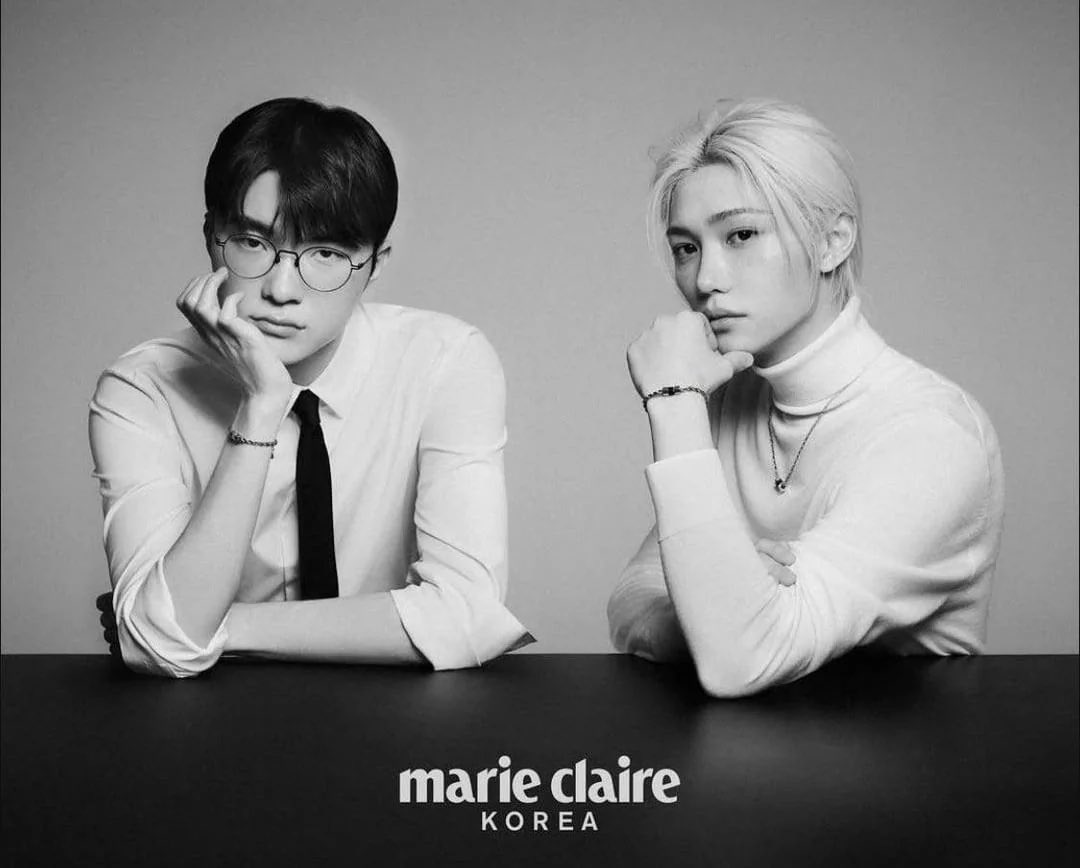 koreadeok's tweet image. FAKER as a cameo in the music video for “CEREMONY” by Stray Kids!

Faker and Felix once did a photoshoot together through their connection with UNICEF.
#Faker #StrayKids #FELIX