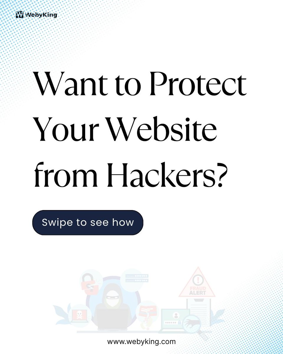 WebyKingX's tweet photo. Want to keep your website safe from hackers? Here are 12 simple steps that actually work.

Read more in detail: https://t.co/xWXRL3C34z 

.
.

#webyking #websitehack #website #websitemaintenance #websitedevelopment #websites #websitedesign #websitedesigner https://t.co/3QvGbYJIUl