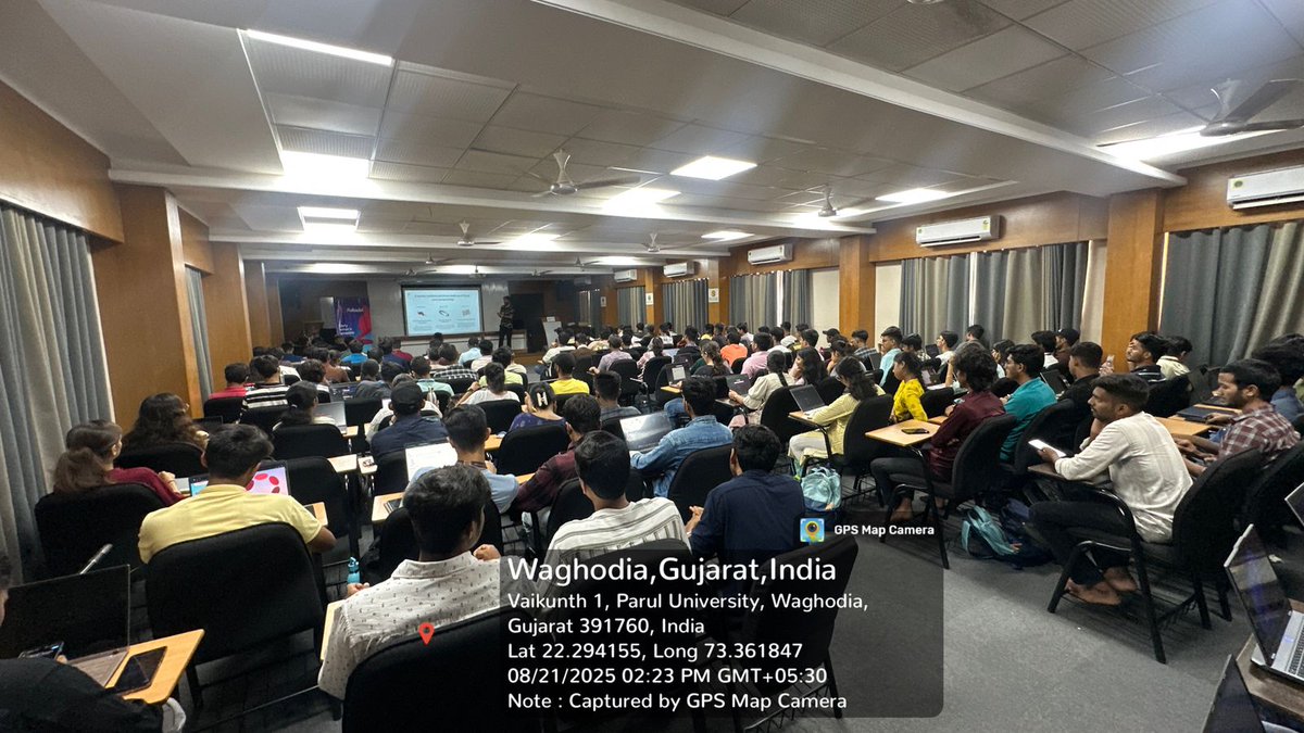 Loved organizing &amp; managing the 2-day <a href="/HackTourIND/">HackTour India</a> workshop with @parul_dao .
It was amazing to bring students together to learn, build &amp; collaborate on innovative ideas .

Big shoutout to <a href="/jatinsahijwani1/">Jatin | HackTour India 🇮🇳</a> and <a href="/KunwarAnirudhS3/">Kr. Anirudh Singh | HackTour IND 🇮🇳🪷</a>  .

Excited to organize more amazing &amp; bigger events.