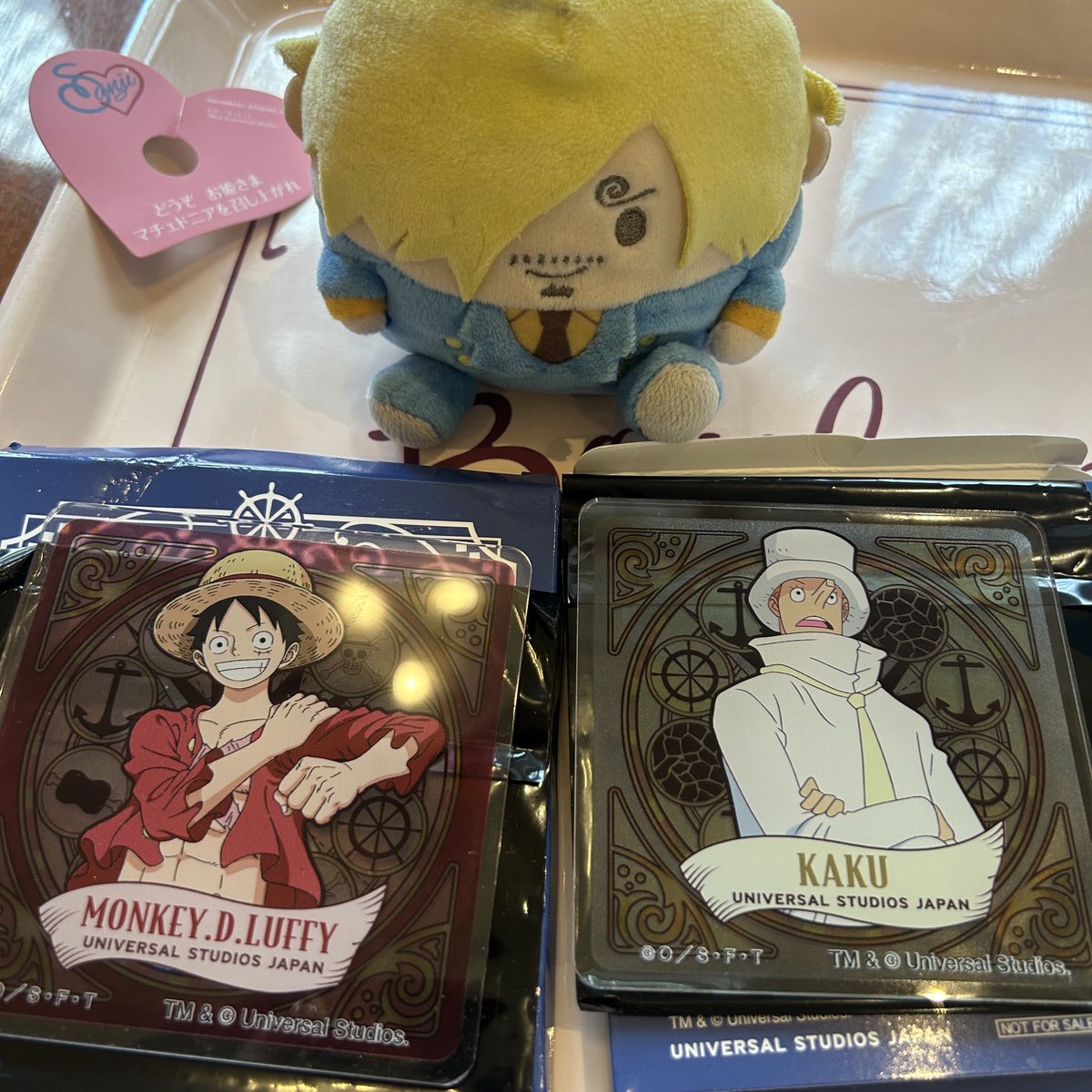 【交換】ユニバ ワンピース サンレス ドリンク特典アクリルコースター

譲
ルフィ カク

求
サンジ ベポ

お声掛け被った場合、ルフィは2点まとめて または サンジとの交換を優先させていただきます

今日〜明日パーク周辺お手渡し優先
後日の郵送も可能です