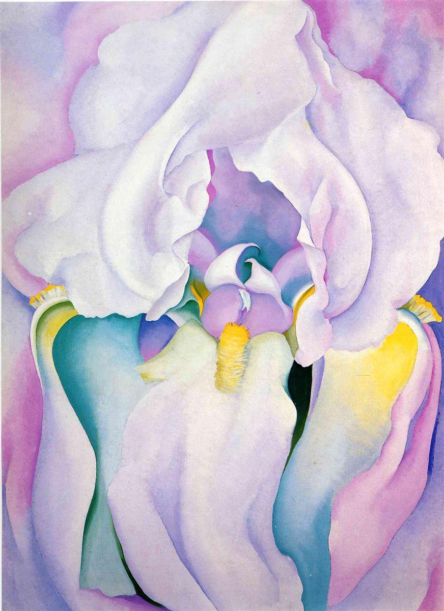 Light of Iris (1924) by Georgia O'Keeffe #womensart