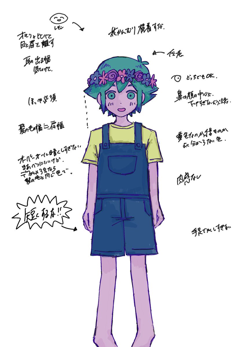 𝕊𝕦𝕟𝕗𝕝𝕠𝕨𝕖𝕣の個人的に意識して描きたいポイント