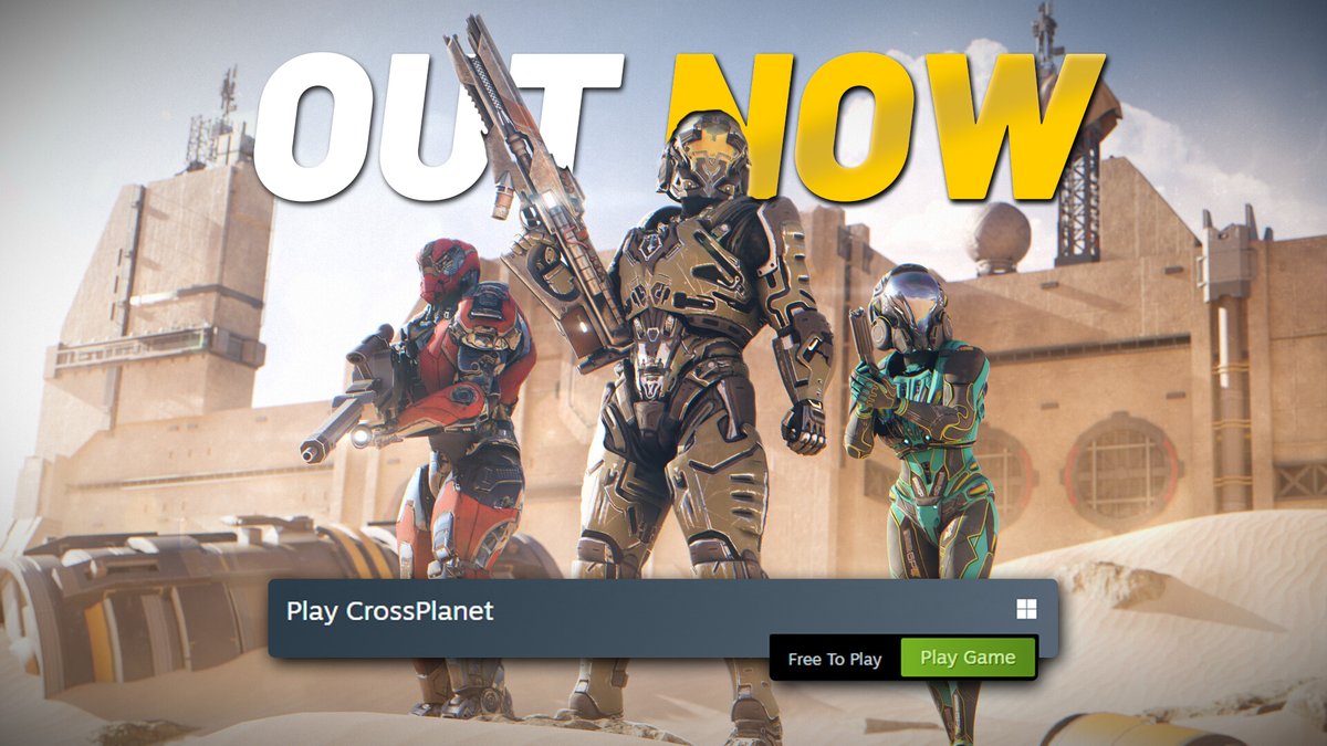 CrossPlanetGame's tweet photo. CROSSPLANET IS OFFICIALLY HERE! 

Download the game from Steam NOW: https://t.co/mvOEgLsqi1 

Drop us a wishlist/ follow if you haven't yet, and leave a review if you try the game! All helps us grow and get discovered by new people! 

#Gamedev #Indiegame #PCGamer https://t.co/mxvr9If1Nx