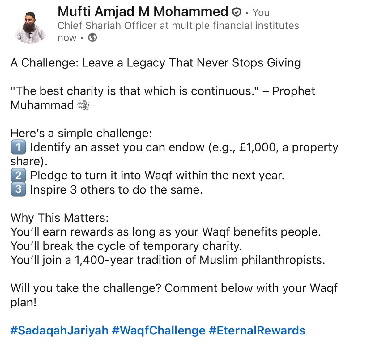 Mufti Amjad M Mohammed tweet media