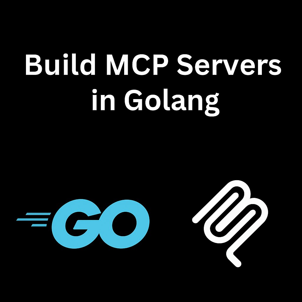 akshay_nocode's tweet image. Hey everyone!
I just wrote my thoughts on how we can build MCP servers in Go:

In the post, I walk through creating an MCP server in Golang, setting up tools, and exposing them over streamable HTTP transport. If you’re into AI infra, Go development, or MCP, you’ll find it super…